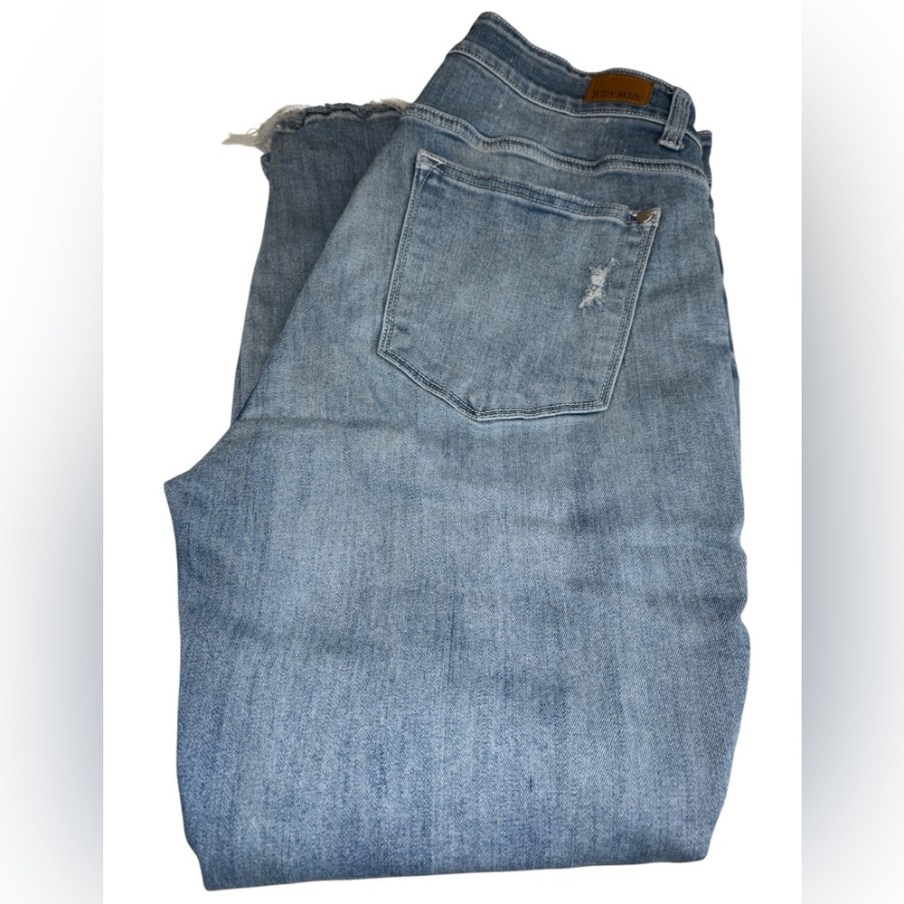 Judy Blue Light Blue Boyfriend Jeans